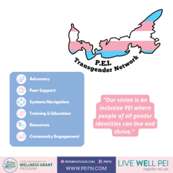 PEI Transgender Network Graphic - Wellness Grant 